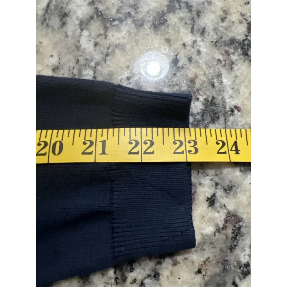 Old Navy Boys Lightweight Solid Navy Blue Cotton V-Neck Pullover Sweater XXL NWT